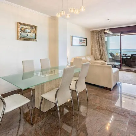 Magnificent 1st Line Beach Condo,panoramic Sea Views Fuengirola